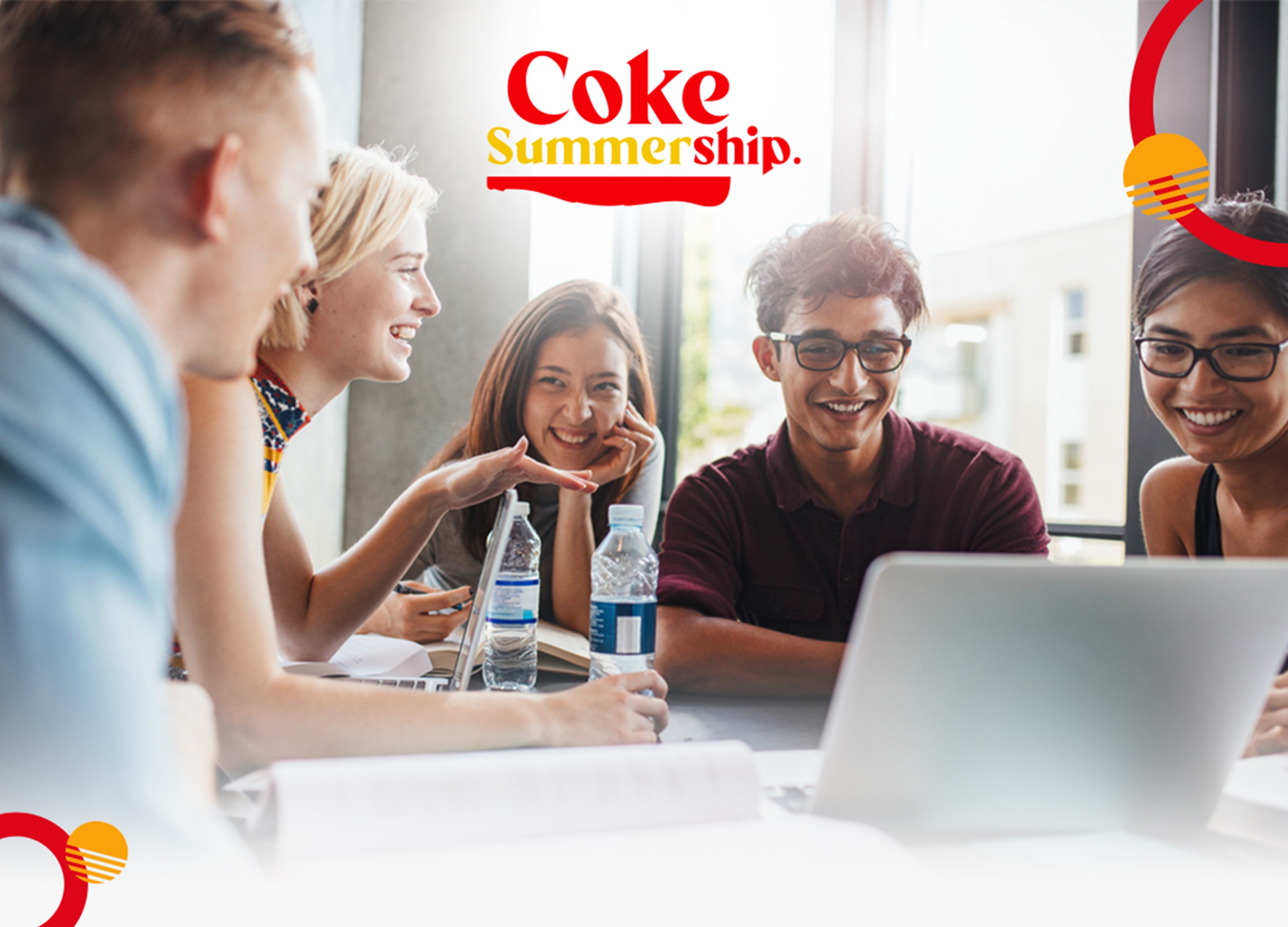 The application for the summer internship program of CocaCola HBC